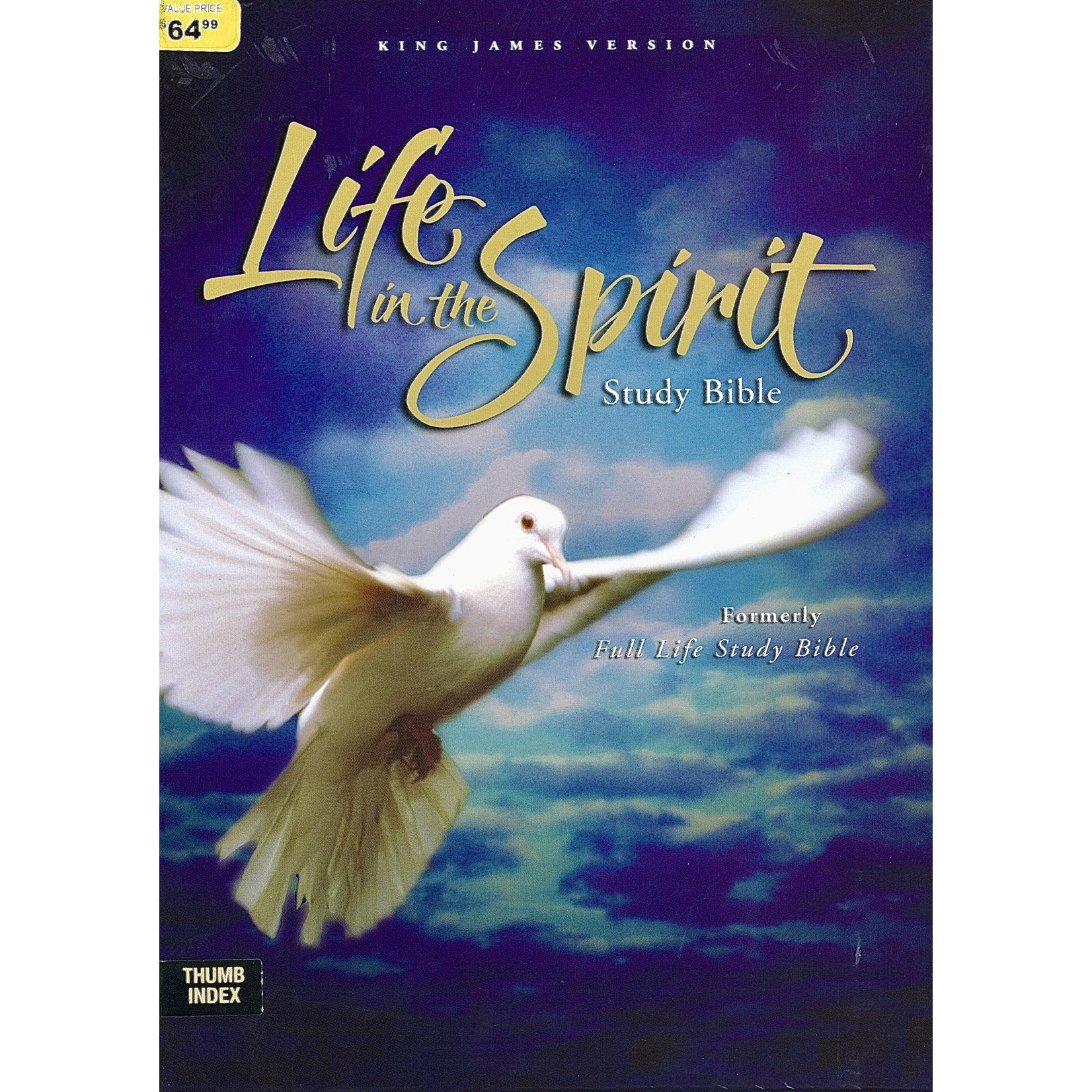 KJV LIFE IN THE SPIRIT STUDY BIBLE - BLK BOND INDX