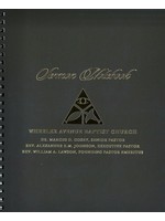 WABC  BLACK AND GOLD SERMON NOTEBOOK