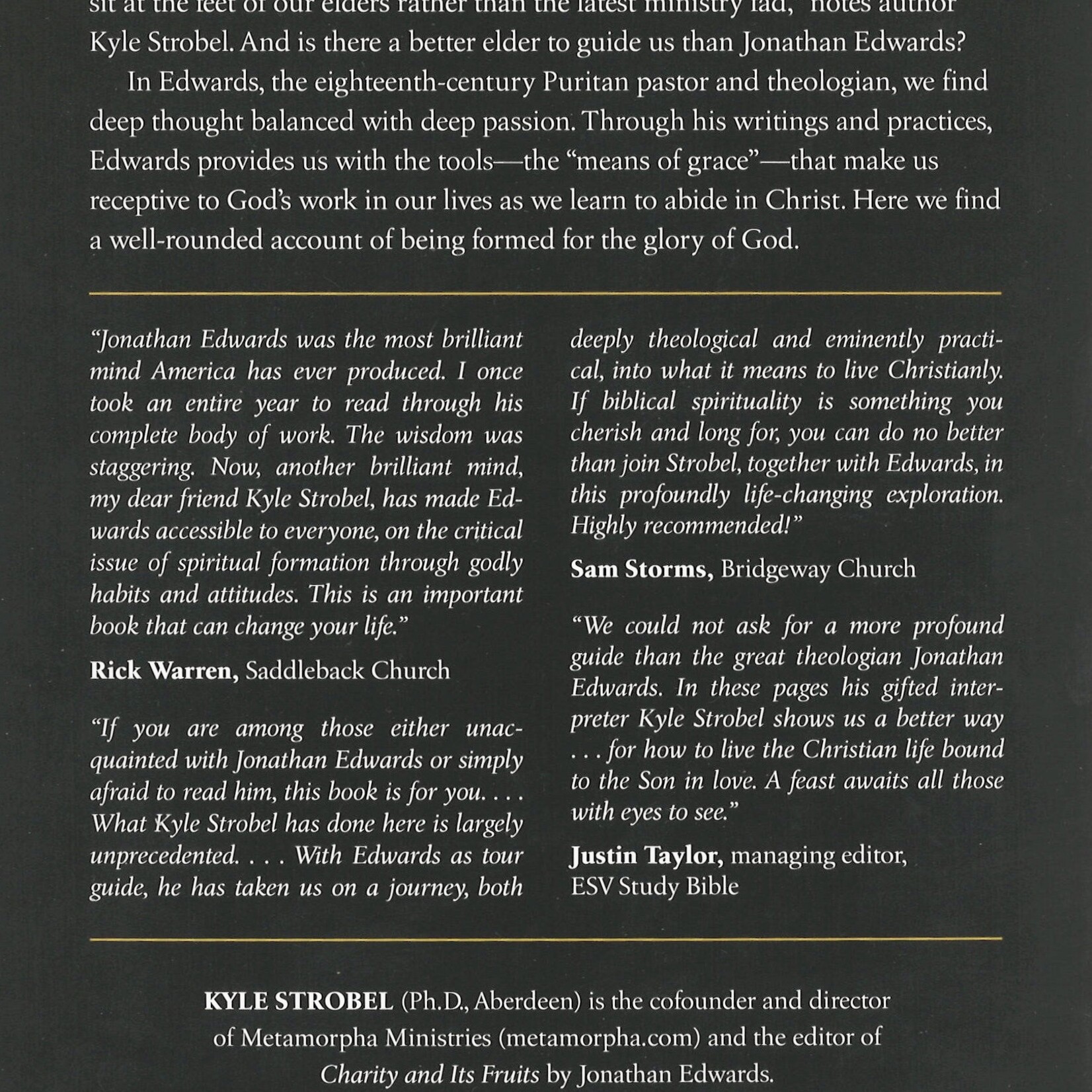 FORMED FOR THE GLORY OF GOD