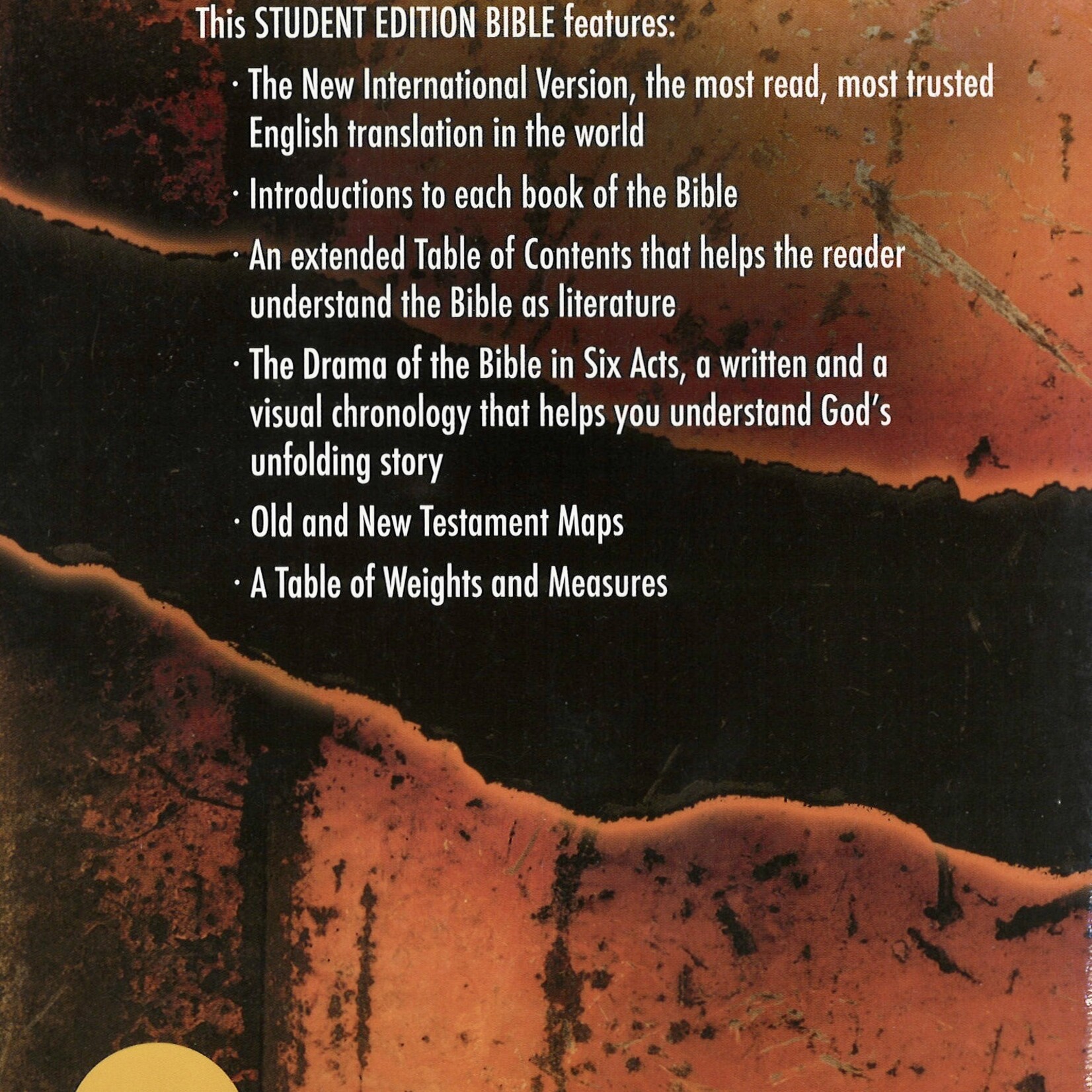 NIV STORY OF GOD BIBLE: STUDENT EDITION-SOFTCOVER