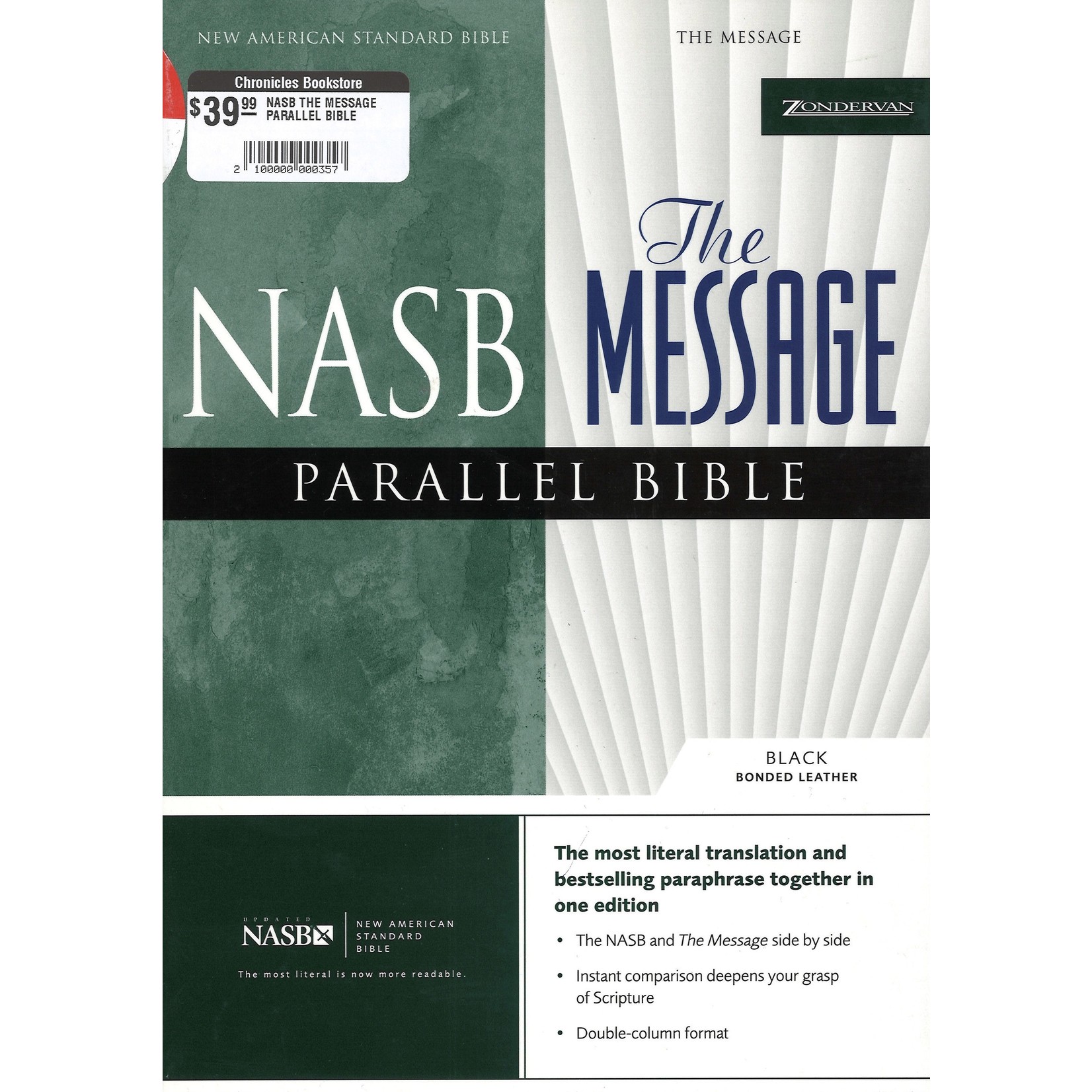NASB THE MESSAGE PARALLEL BIBLE
