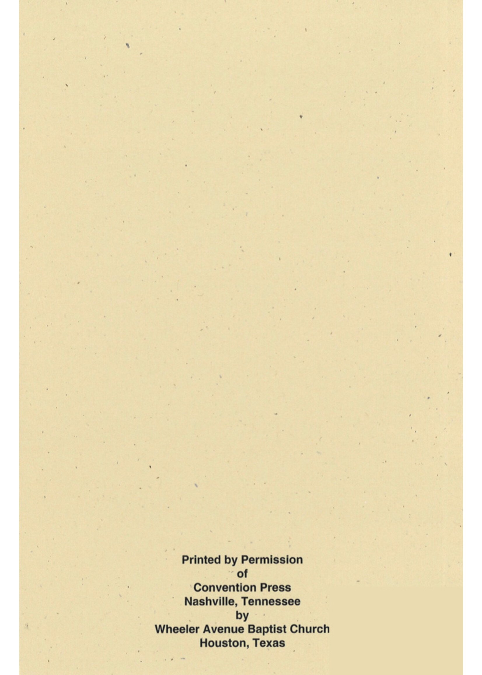 THESE THINGS WE BELIEVE