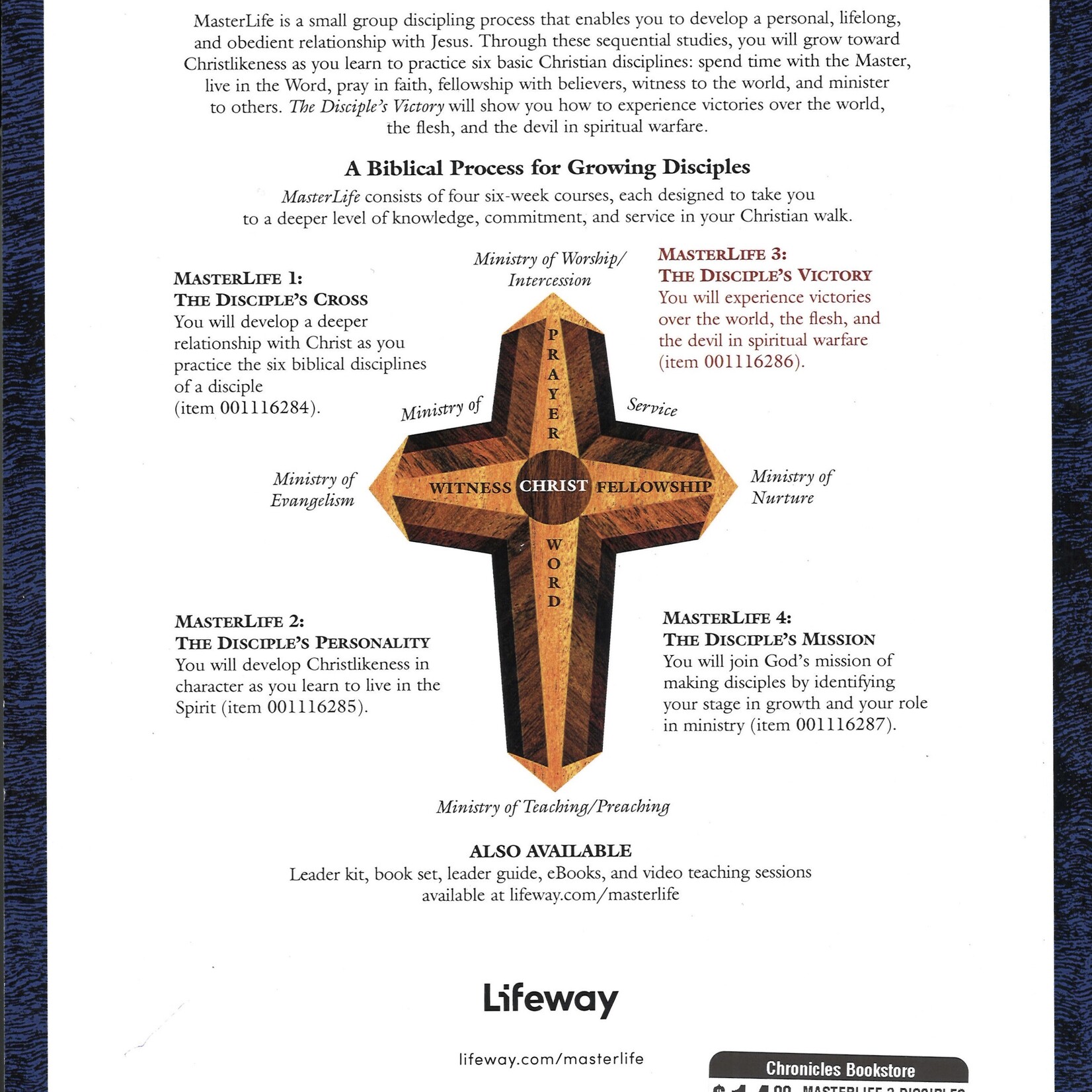 MASTERLIFE 3 DISCIPLES VICTORY (Willis, Avery T.)