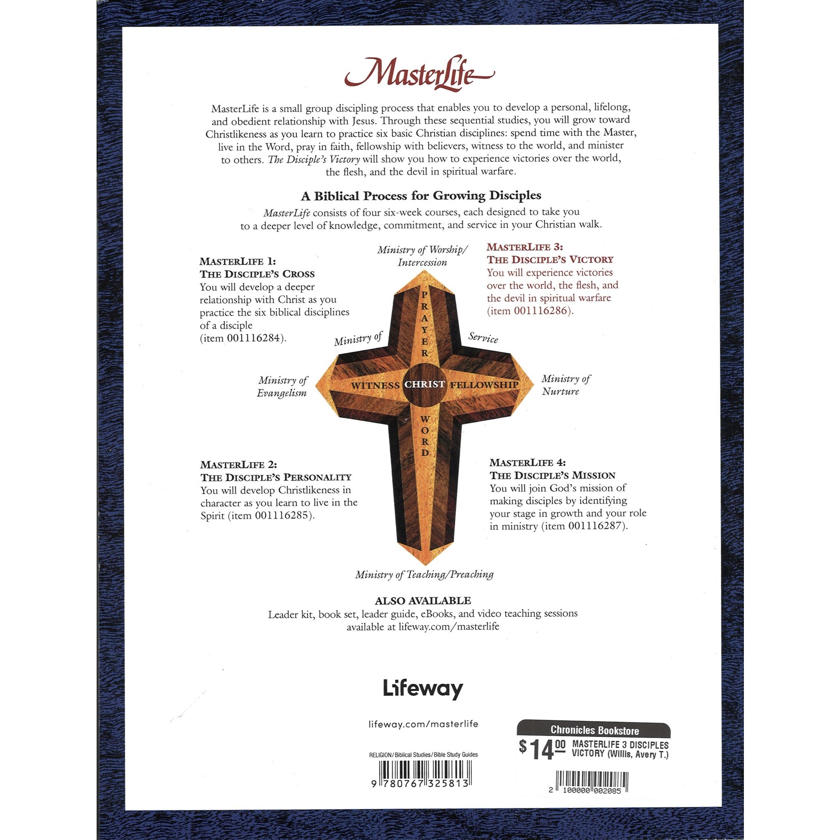 MASTERLIFE 3 DISCIPLES VICTORY (Willis, Avery T.)