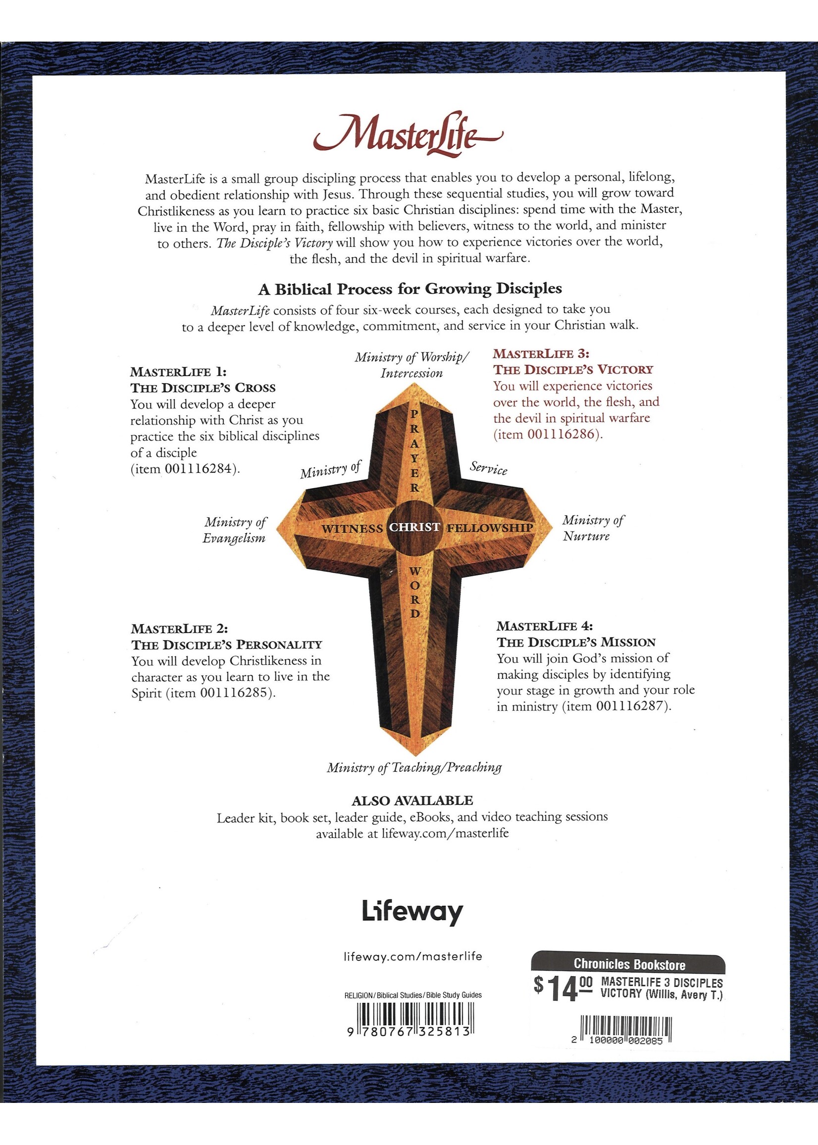 MASTERLIFE 3 DISCIPLES VICTORY (Willis, Avery T.)