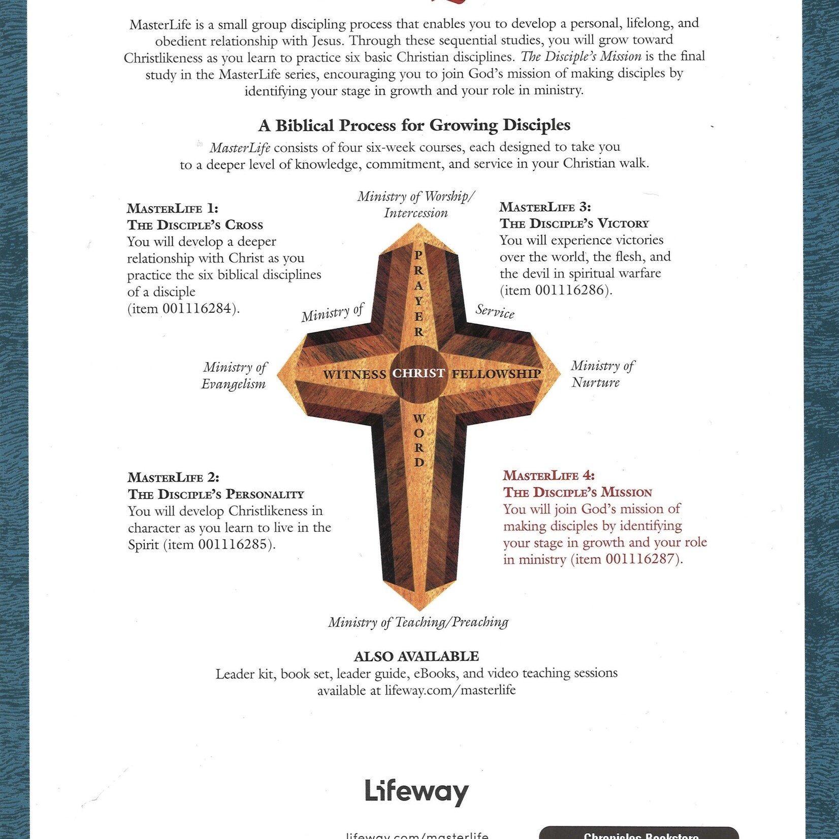 MASTERLIFE 4 DISCIPLE MISSION (Willis, Avery T.)