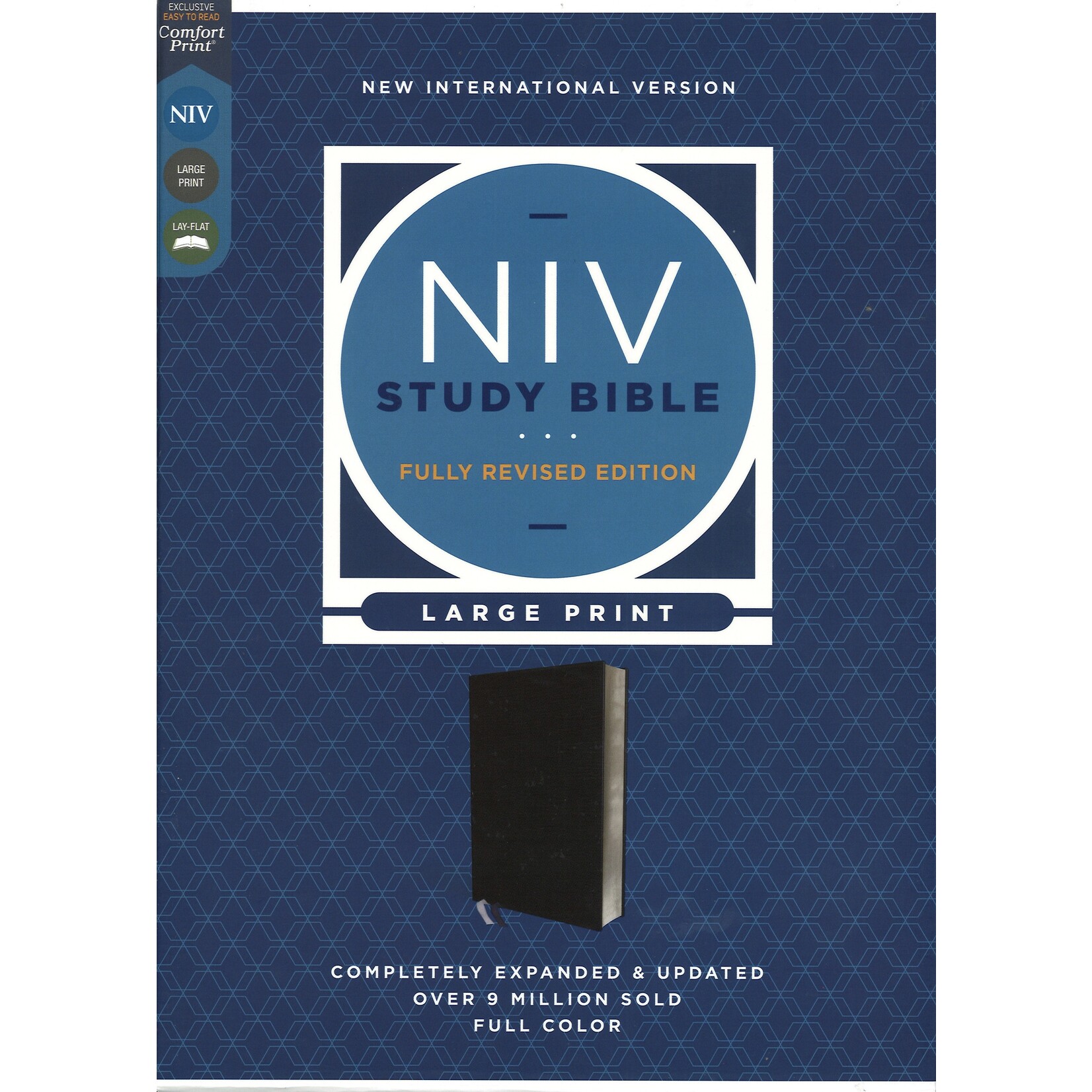 NIV STUDY BIBLE -LP BLK