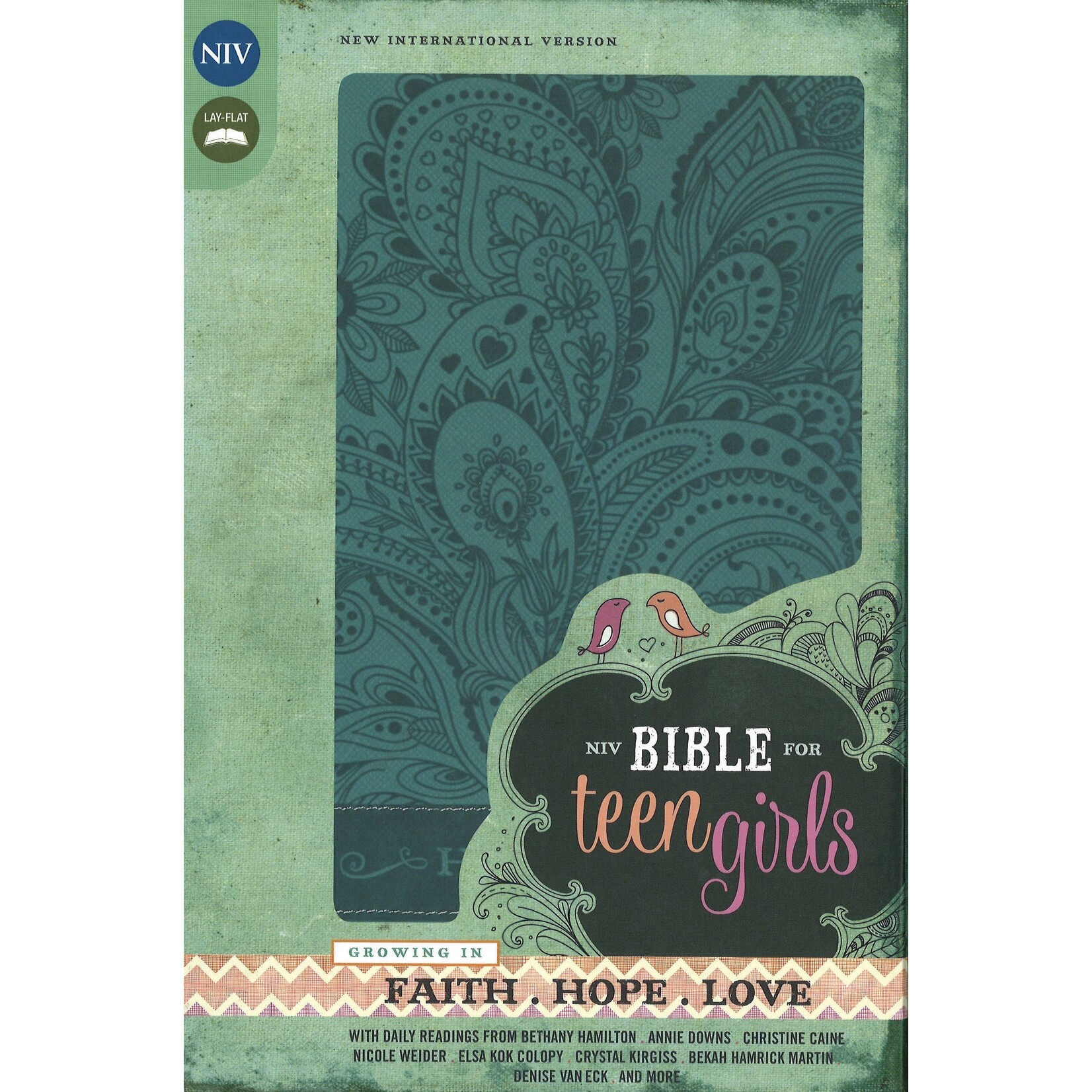 NIV BIBLE FOR TEEN GIRLS CARRIBEAN BLUE
