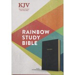 KJV RAINBOW STUDY BIBLE - BLACK
