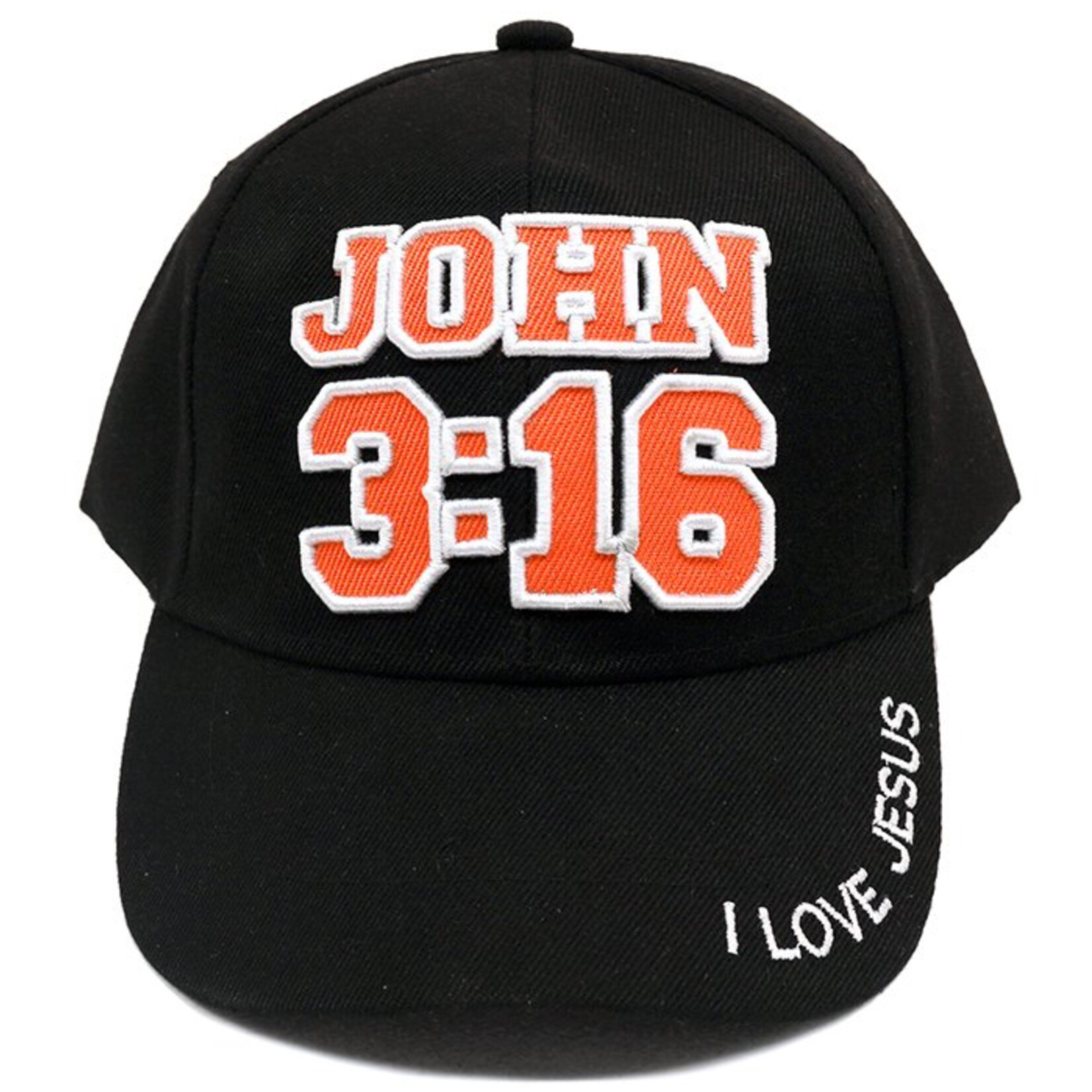 CAP - JOHN 3:16 (BLACK)