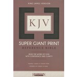KJV SUPER GIANT PRINT REFERENCE BIBLE BLK