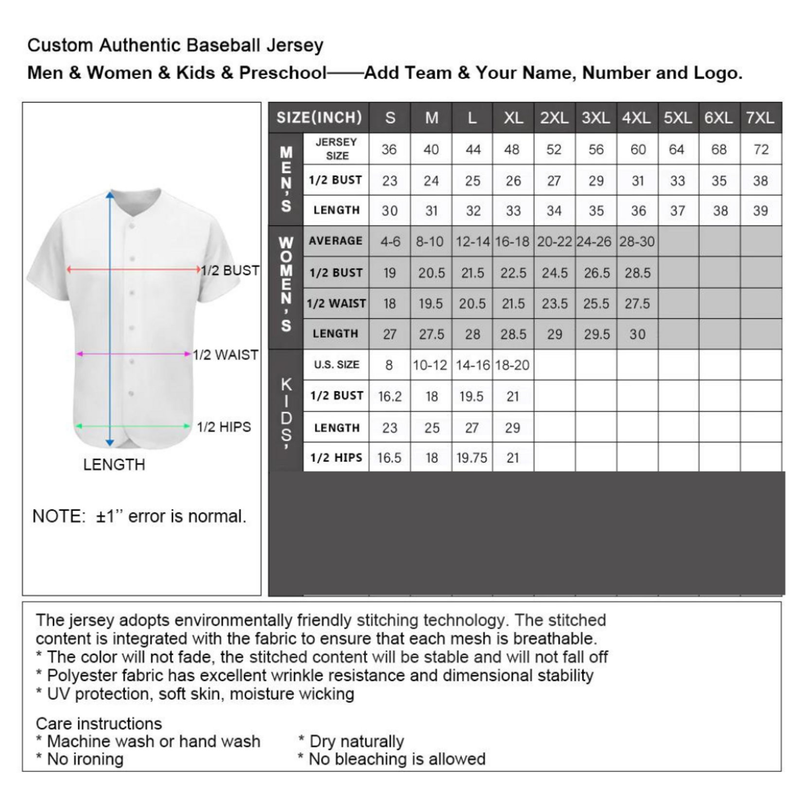 CUSTOM WHEELER BASEBALL JERSEY