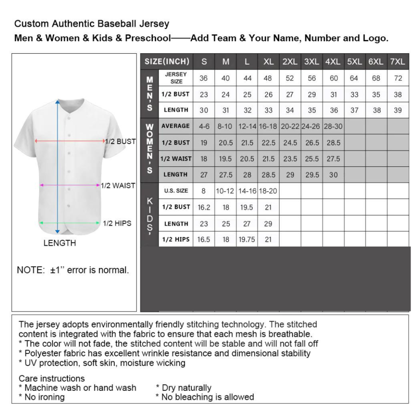 CUSTOM WHEELER BASEBALL JERSEY