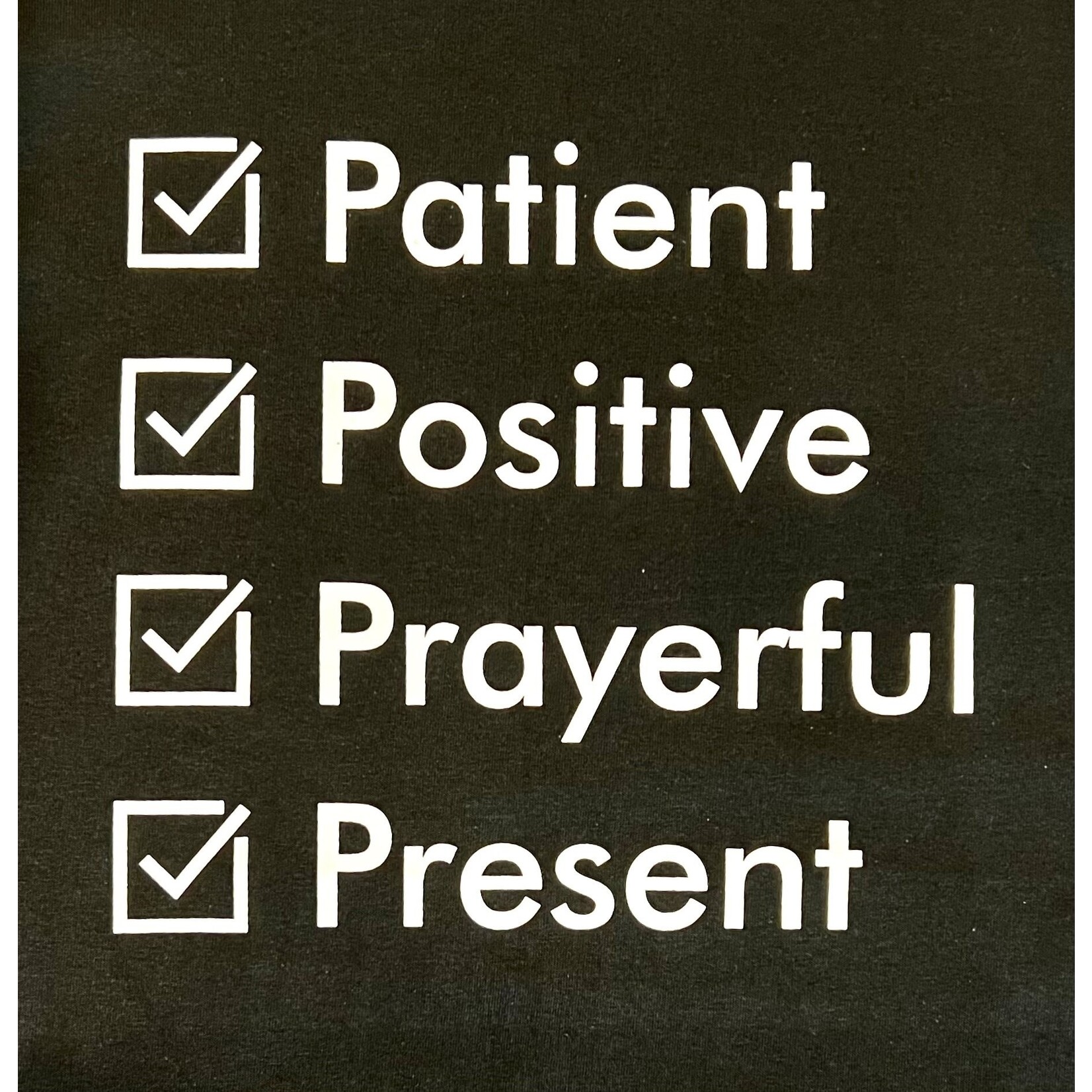 4P BLACK/WHITE T-SHIRT