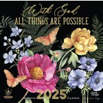 2025 WITH GOD WALL CALENDAR