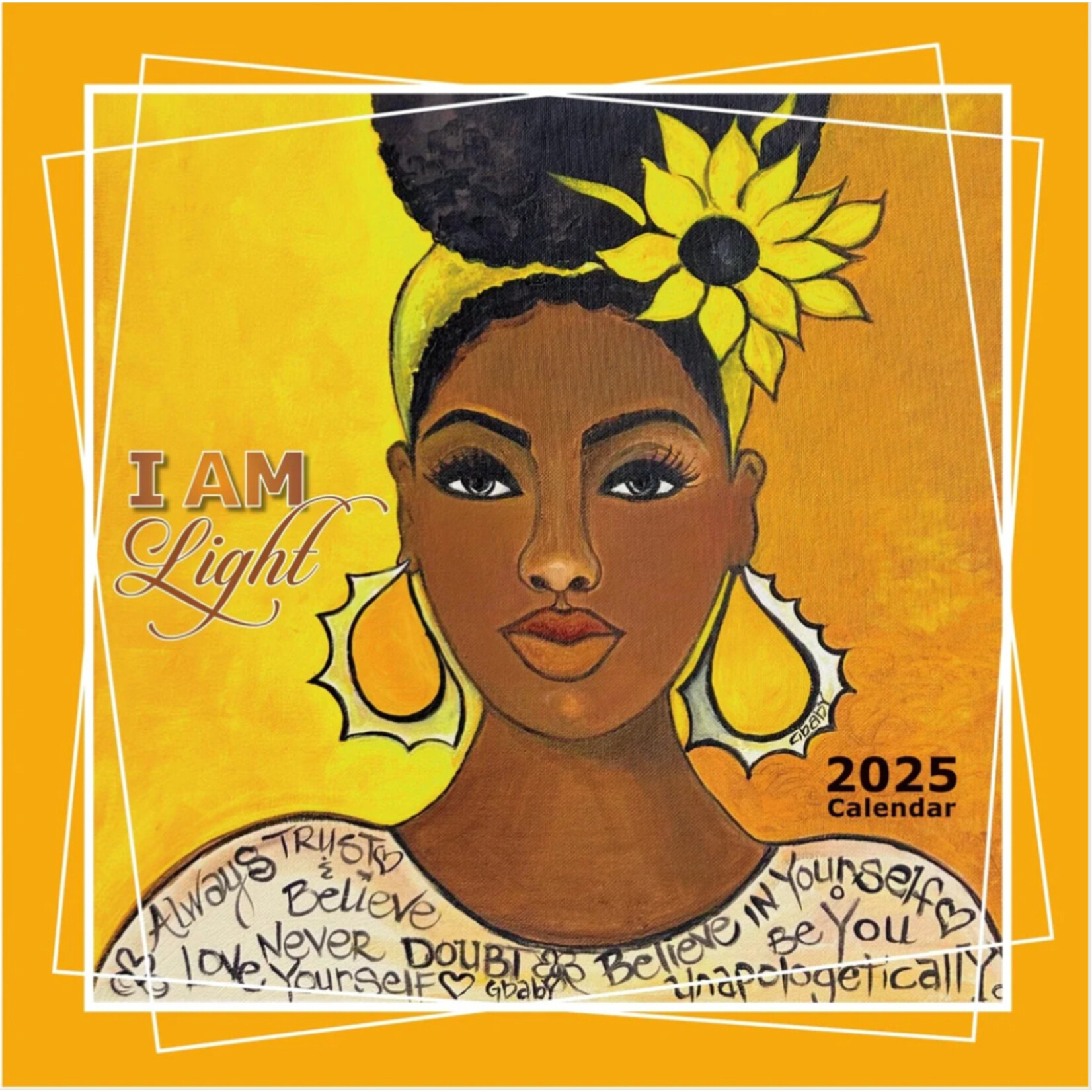 2025 I AM WALL CALENDAR