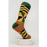 AFRICAN KENTE CLOTH SOCK PAIR 5