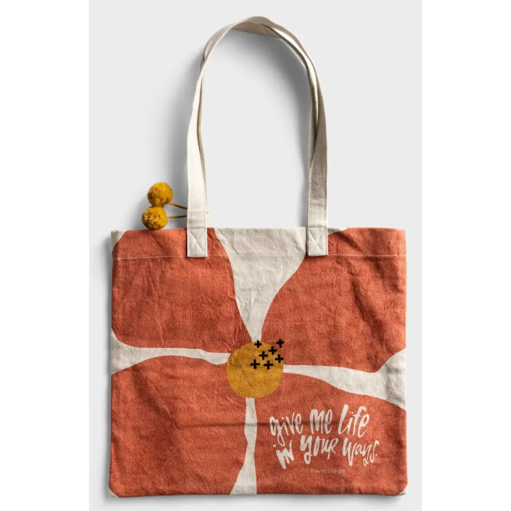 GIVE ME LIFE COTTON TOTE