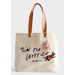 NO WORRIES CANVAS TOTE