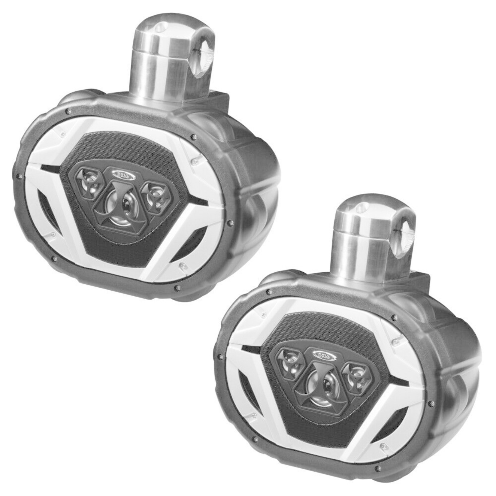 Boss Audio Sustems Marine 2-Way Bluetooth Roll Cage/Waketower Speaker Pods