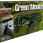 Watson Gloves Monkey Wrench 8 Mil Sure-Grip Nitrile Gloves