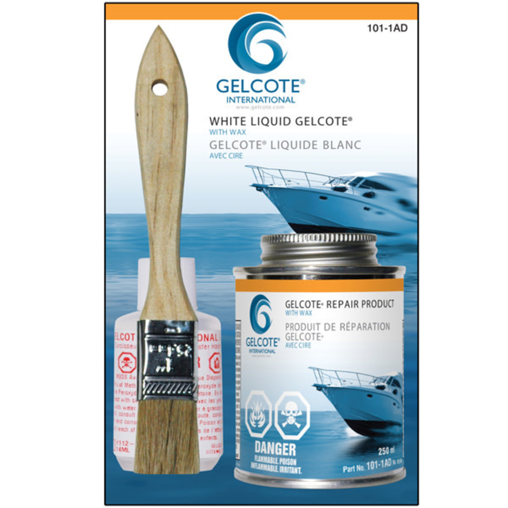 Gelcote International Gelcoat Repair Kit Liquid