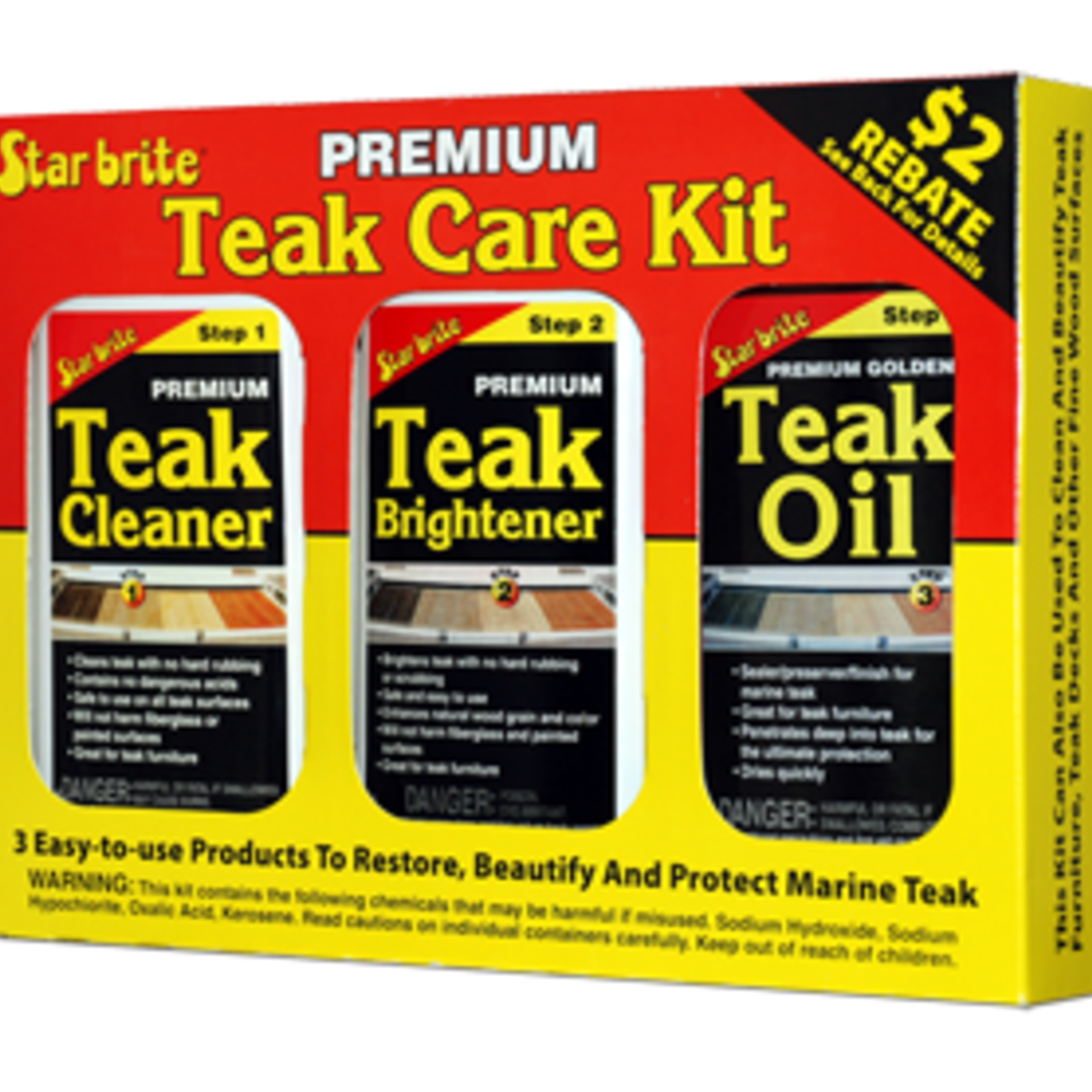 Star brite Premium Teak Car Kit
