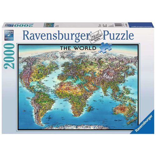 Ravensburger RV2000 WORLD MAP