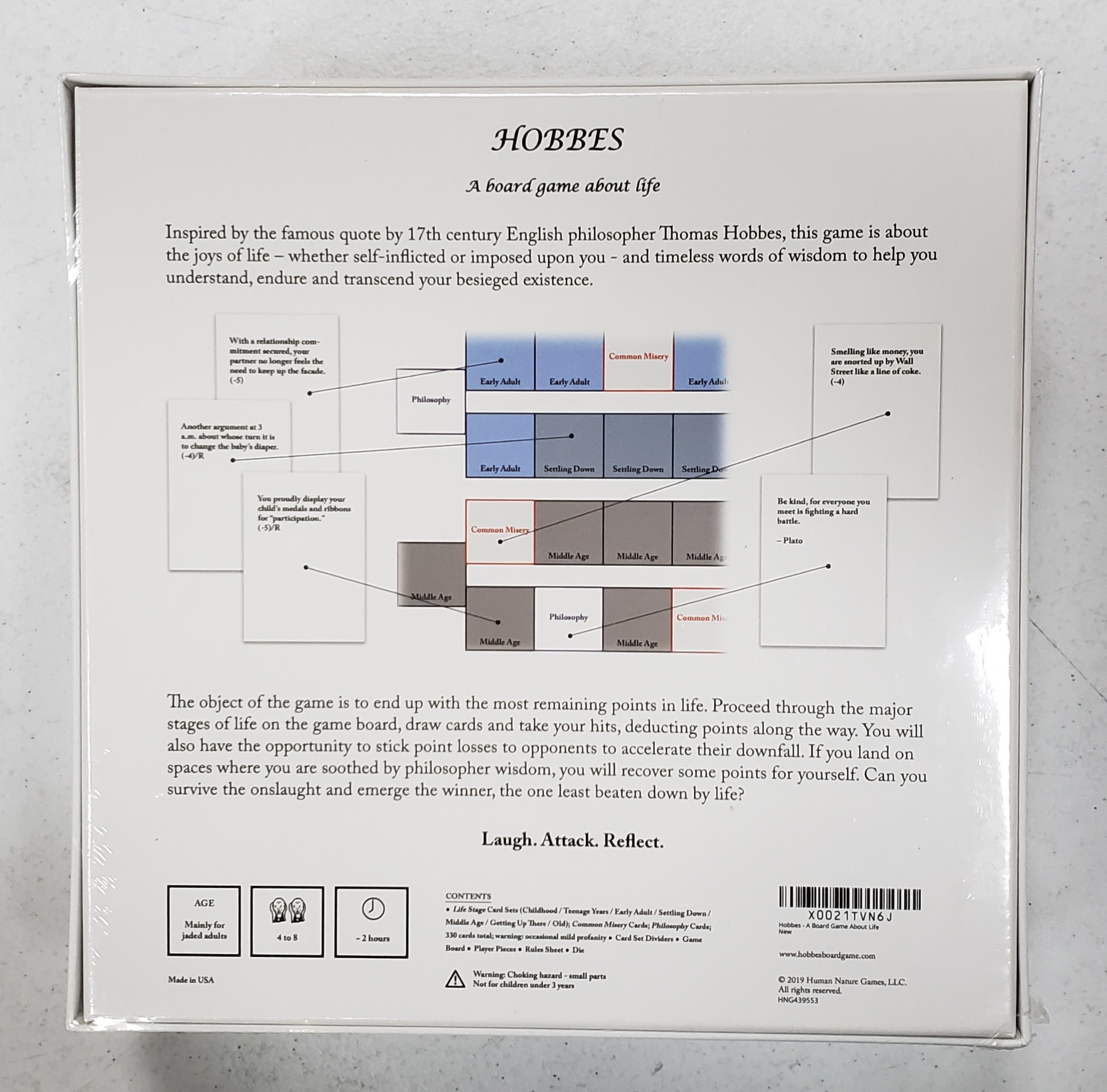 HOBBES: A BOARD GAME ABOUT LIFE