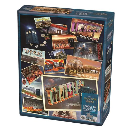Cobble Hill CH1000 DOCTOR WHO: POSTCARDS FROM THE EDGE OF SPACE & TIME Cobble Hill CH1000 DOCTOR WHO: POSTCARDS FROM THE EDGE OF SPACE & TIME
