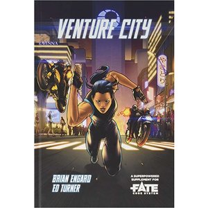 Evil Hat Productions FATE CORE: VENTURE CITY