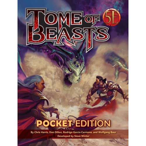 Kobold Press D&D 5E: TOME OF BEASTS POCKET EDITION Kobold Press D&D 5E: TOME OF BEASTS POCKET EDITION