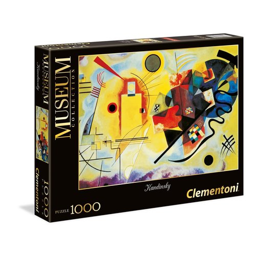 Clementoni CL1000 KANDINSKY - YELLOW-RED-BLUE Clementoni CL1000 KANDINSKY - YELLOW-RED-BLUE
