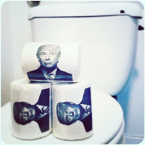 BIGMOUTH INC TRUMP TARIFF TOILET PAPER BIGMOUTH INC TRUMP TARIFF TOILET PAPER
