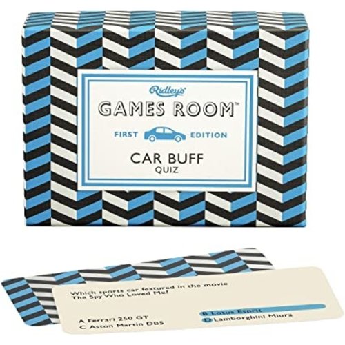 Chronicle Books GAMES ROOM: CAR BUFF QUIZ Chronicle Books GAMES ROOM: CAR BUFF QUIZ