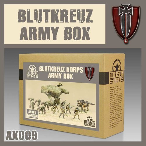 DUST USA DUST DROP-SHIP: Blutkreuz Army Box DUST USA DUST DROP-SHIP: Blutkreuz Army Box