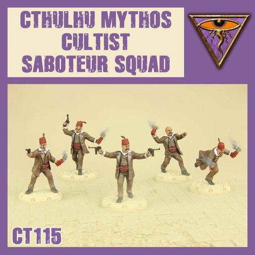 DUST USA DUST DROP-SHIP: Cultist Saboteur Squad DUST USA DUST DROP-SHIP: Cultist Saboteur Squad