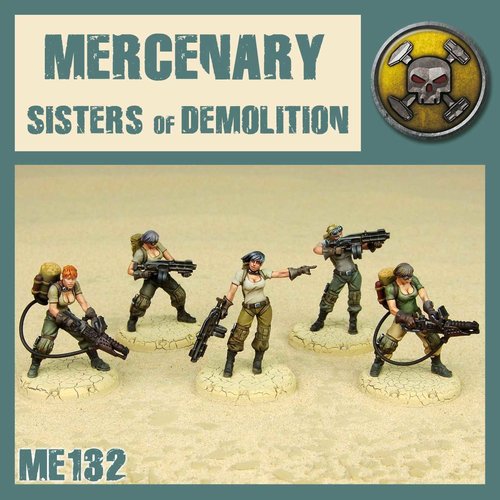 DUST USA DUST DROP-SHIP: Mercenary Cleaning Squad (Sisters of Demolition) DUST USA DUST DROP-SHIP: Mercenary Cleaning Squad (Sisters of Demolition)