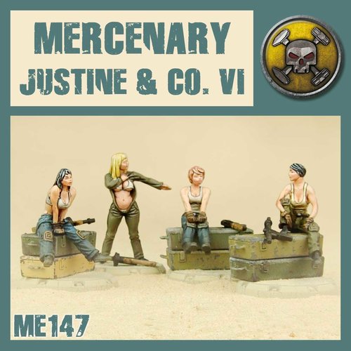 DUST USA DUST DROP-SHIP: Mercs Justine & Co VI DUST USA DUST DROP-SHIP: Mercs Justine & Co VI
