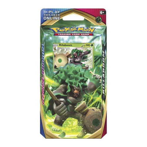 Pokemon USA POKEMON: SWORD & SHIELD - RILLABOOM THEME DECK Pokemon USA POKEMON: SWORD & SHIELD - RILLABOOM THEME DECK