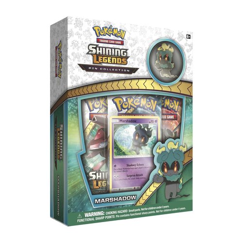 Pokemon USA POKEMON: SHINING LEGENDS - MARSHADOW PIN COLLECTION Pokemon USA POKEMON: SHINING LEGENDS - MARSHADOW PIN COLLECTION
