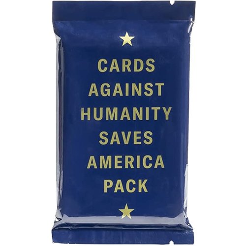 Cards Against Humanity CARDS AGAINST HUMANITY: SAVES AMERICA PACK Cards Against Humanity CARDS AGAINST HUMANITY: SAVES AMERICA PACK