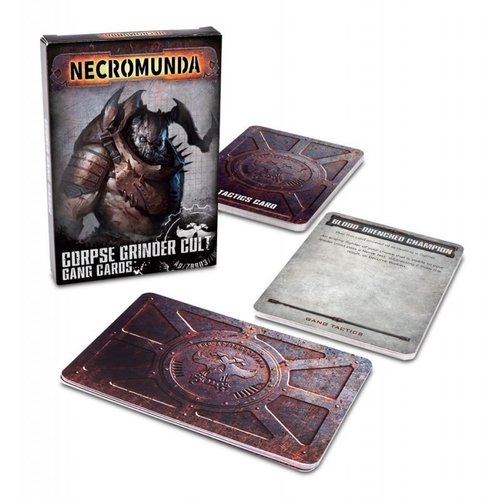 Games Workshop NECROMUNDA: CORPSE GRINDER GANG CARDS Games Workshop NECROMUNDA: CORPSE GRINDER GANG CARDS