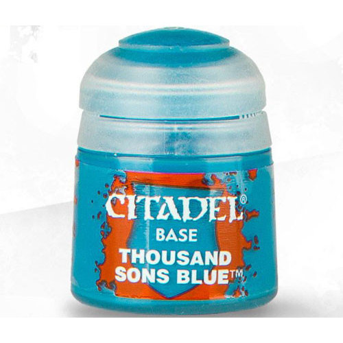 Games Workshop CITADEL (BASE): THOUSAND SONS BLUE Games Workshop CITADEL (BASE): THOUSAND SONS BLUE