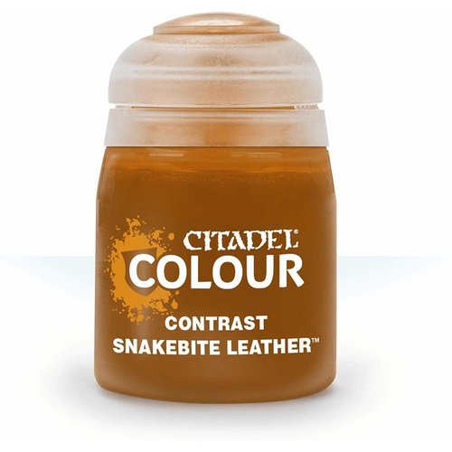 Games Workshop CITADEL (CONTRAST): SNAKEBITE LEATHER Games Workshop CITADEL (CONTRAST): SNAKEBITE LEATHER