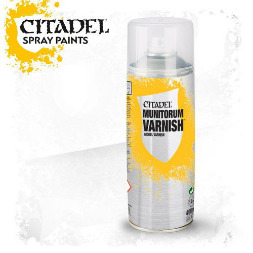 Games Workshop CP MUNITORUM VARNISH SPRAY Games Workshop CP MUNITORUM VARNISH SPRAY