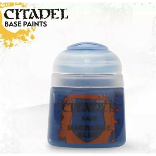 Games Workshop CITADEL (BASE): MACRAGGE BLUE