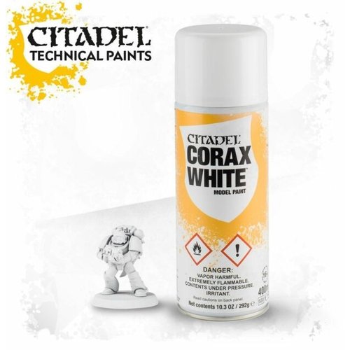 Games Workshop CITADEL (SPRAY): CORAX WHITE Games Workshop CITADEL (SPRAY): CORAX WHITE