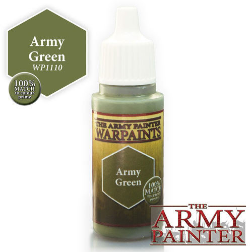 The Army Painter WARPAINTS: ARMY GREEN