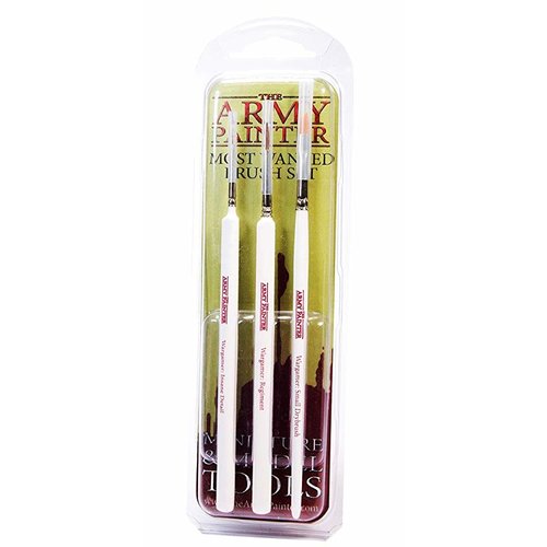 The Army Painter HOBBY STARTER: WARGAMERS MOST WANTED BRUSH SET The Army Painter HOBBY STARTER: WARGAMERS MOST WANTED BRUSH SET